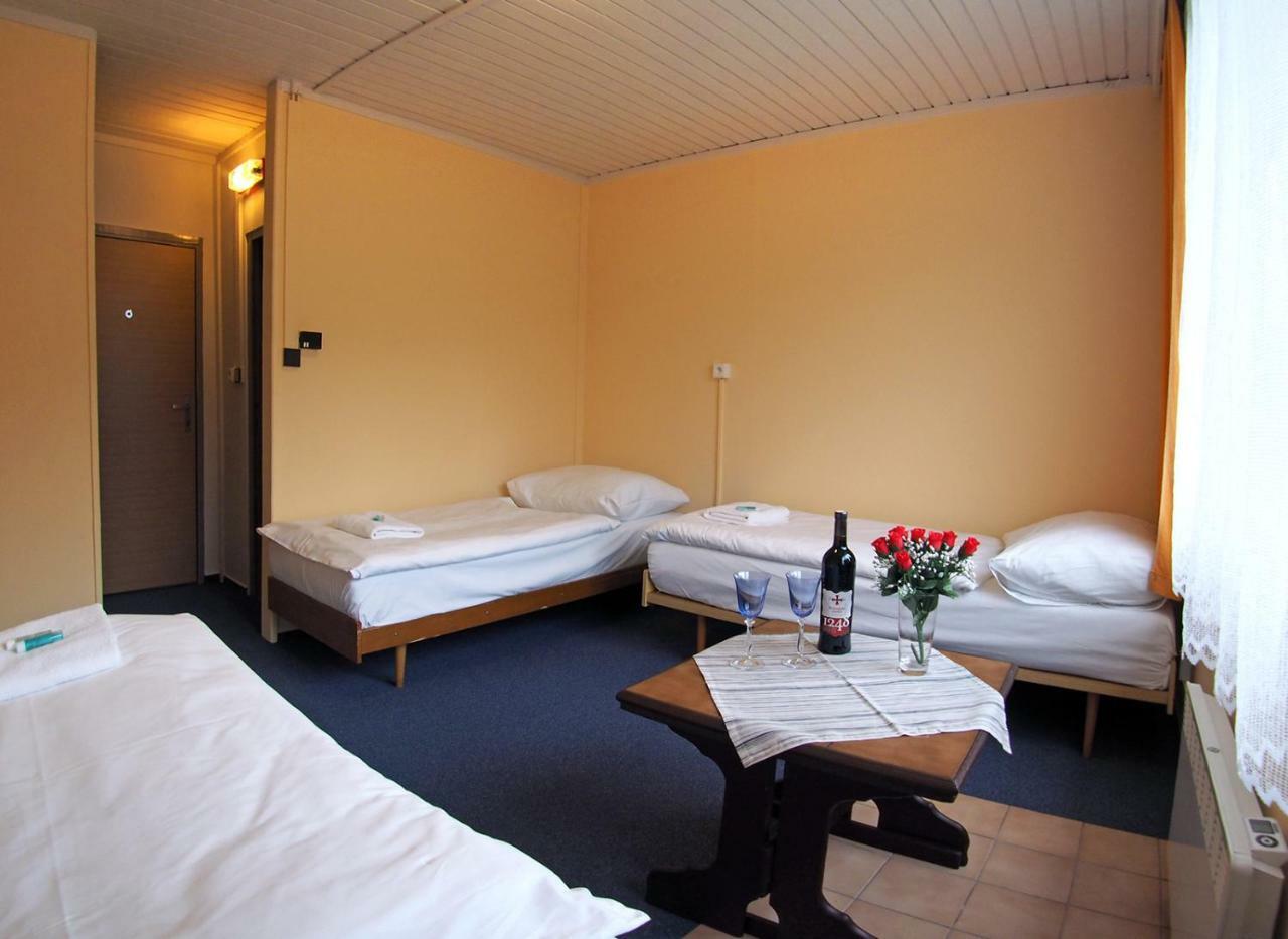 Pod Javorem Hotel Velké Karlovice Exterior foto